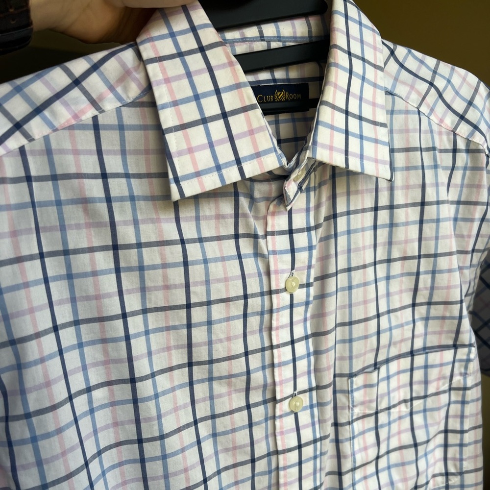 Mens Club Room Button Down
